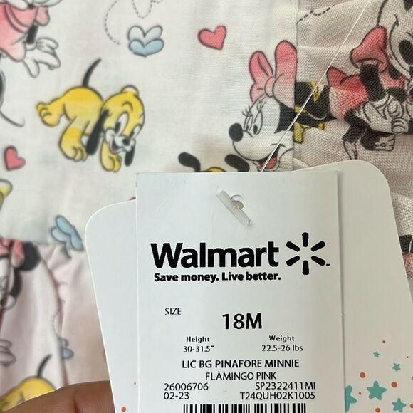 Disney Baby Pinafore Dresses x2 Rompers x1 Winnie the Pooh, Pluto, 101 Dalmatian - Picture 12 of 16